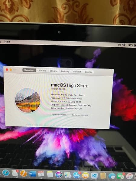 macbook pro (13” early 2011) 7