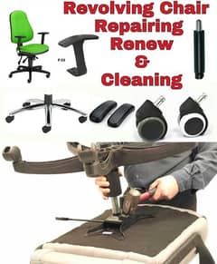 Chair Repairing And Cleaning Office Works Available in Karachi