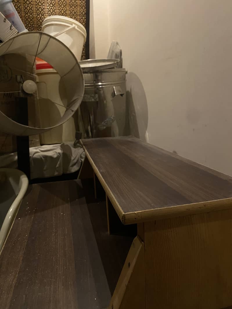 Wooden Study/ Computer Table For Sale (Negotiable) 1