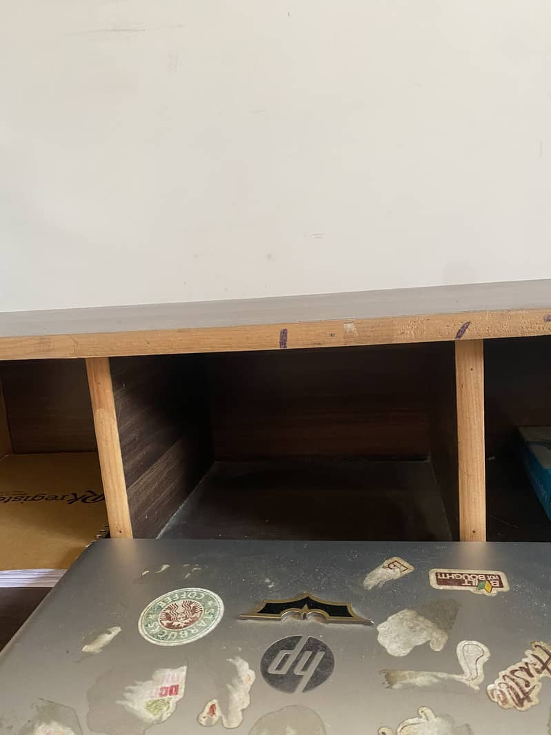 Wooden Study/ Computer Table For Sale (Negotiable) 4