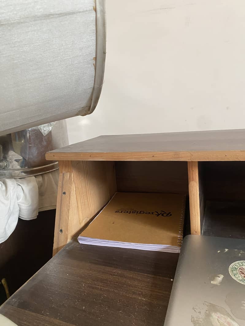 Wooden Study/ Computer Table For Sale (Negotiable) 5