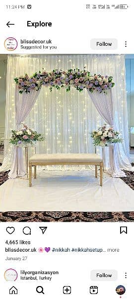 wedding house light decor/light decor home 5