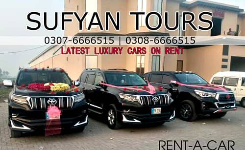 Rent a Car | AUDI A6 | PRADO V8 | ZX | FORTUNER | LIMO on rent 4