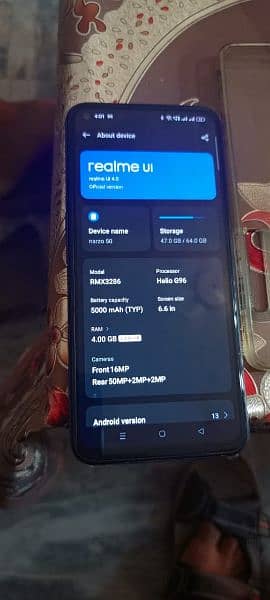 realme narzo 50 4 64 gaming phone 8