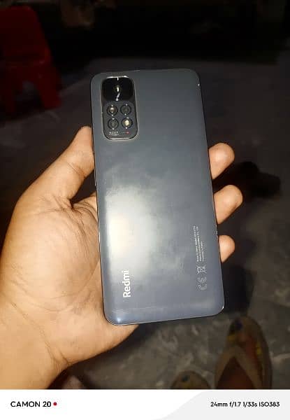 redmi note 11 6/128 condition 8/10 box charger  saath hei 5