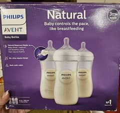 Philips Avent baby bottle set of 3 (11 oz)