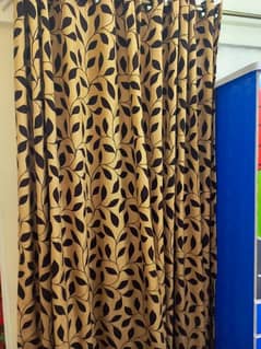 Jute Fabric 4 pc curtain