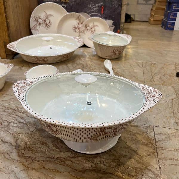 72pes dinner set double glaze 1