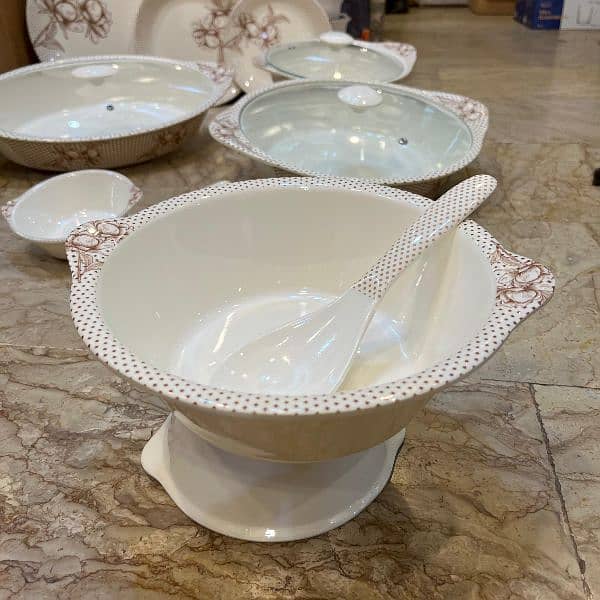 72pes dinner set double glaze 5