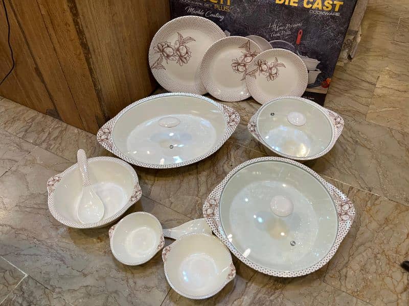 72pes dinner set double glaze 7