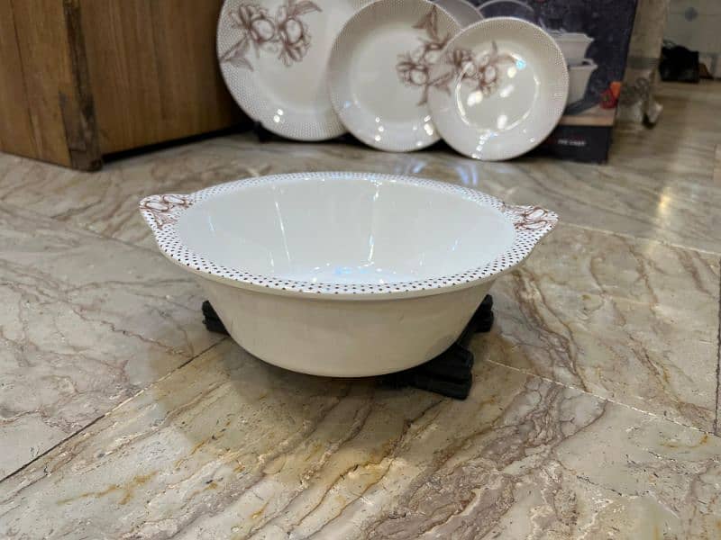 72pes dinner set double glaze 10