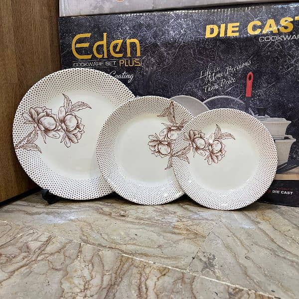 72pes dinner set double glaze 11