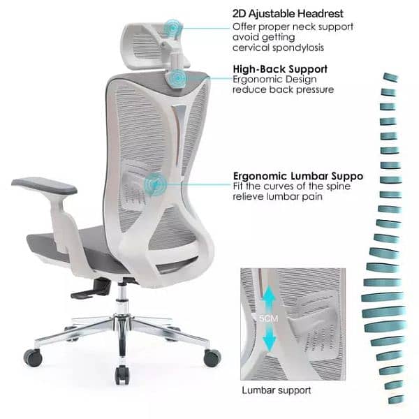 Ergonomic, Executive high back office chair-boss chair - manager chair 1