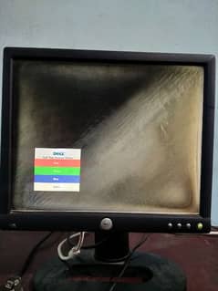 Dell 17inch Lcd monitor with power supply and vga cable