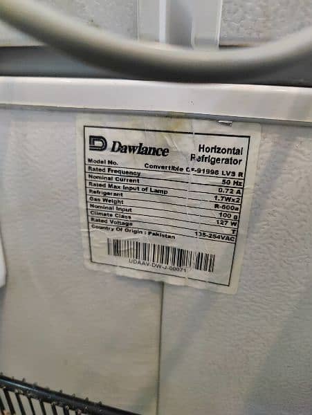 Dowlance Deep Freezer 5