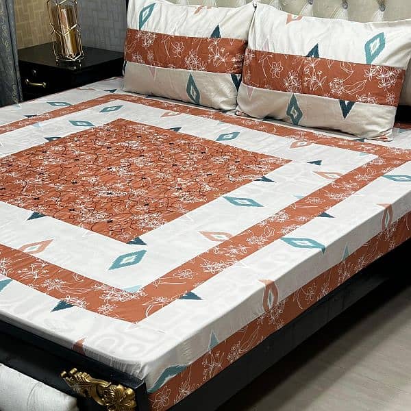 embrioded bed sheets king size fitting wholesale 4