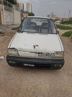 Suzuki Mehran VX 1989 white