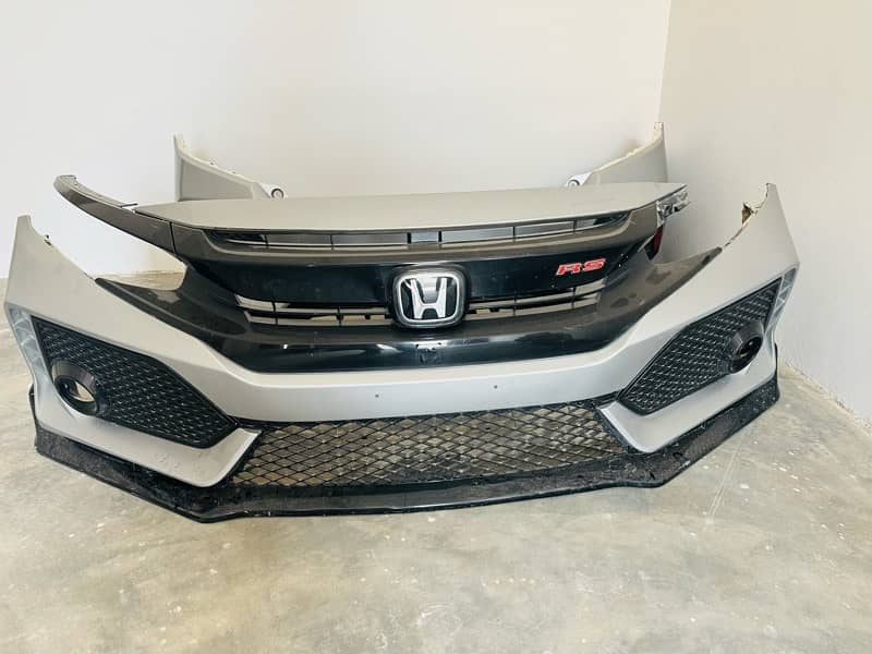 Honda civic type R bumper 1