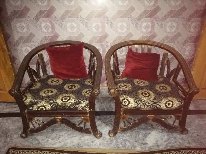 poshish sofa set and wood sofa set 3