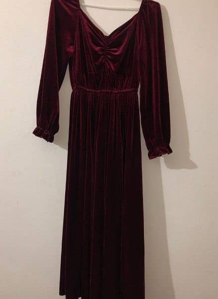 velvet frock 2