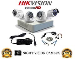 4 CCTV Cameras Package