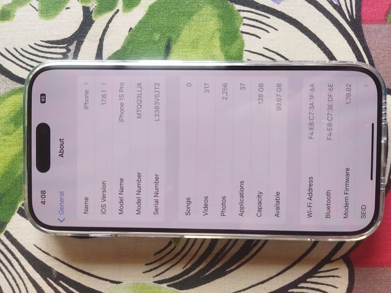 iphone 15 Pro - 128GB - Factory Unlock 5