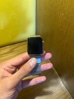 apple watch series 1 42 mm stainless steel with charger