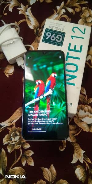 Infinix note 12   8/128 5