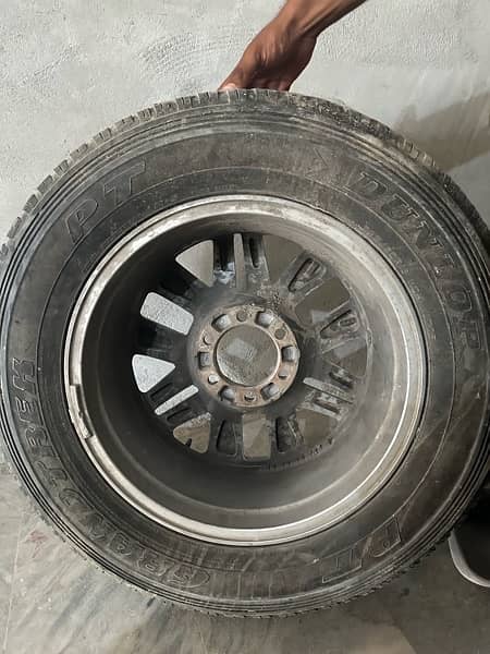 Toyota Revio/ fortuner Rim and tyre 2