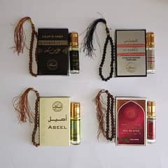 NEW BRANDED FOUR ATTAR WITH FREE 4 TASBEH