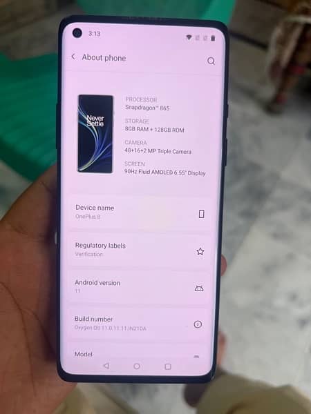 One Plus 8 Dual Sim Approved 128 GB 1