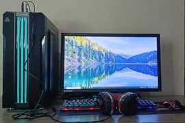 GAMING PC COMPLETE SETUP WITH ALL ACCESSORIES FOR SALE