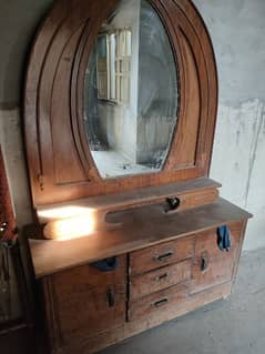 Dressing table made of pure wood