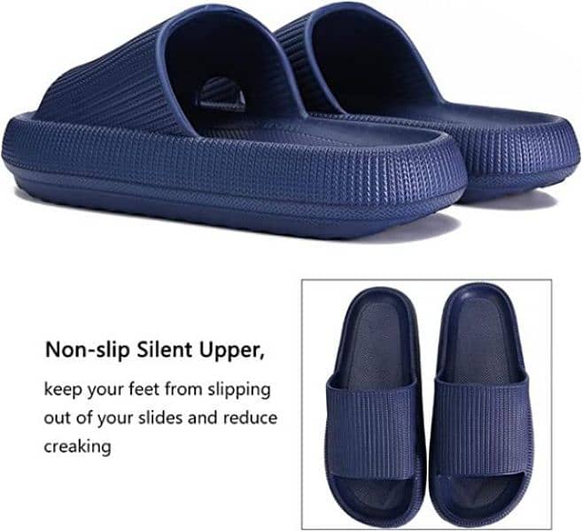 Pillow Slippers Slides For Men, Non-slip Foam Soft Comfortable Eva 6