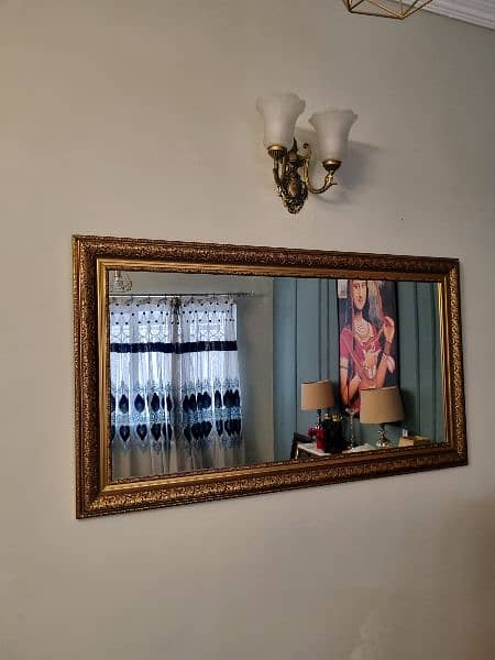 Wall mirror and frames 3