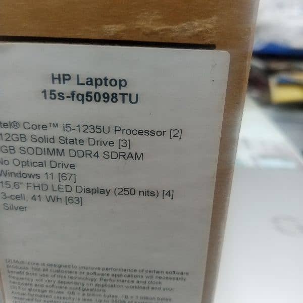 Hp corei5 12th Gen 3