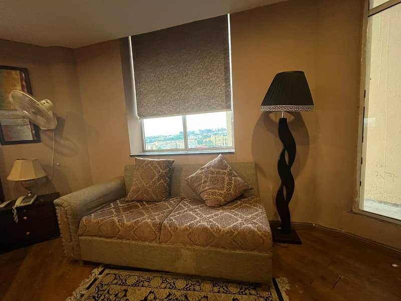 Daily Basis!!! One Bed Fully Furnished Dome Apartment Available For Rent In Gulberg Greens Islamabad. 5