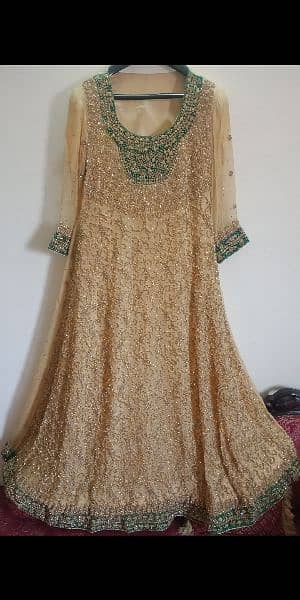 Full length maxi walima dress + Clutch 8