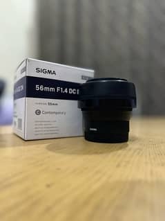 Sigma 56mm F1.4 DC DN Lens For Sony E with Box