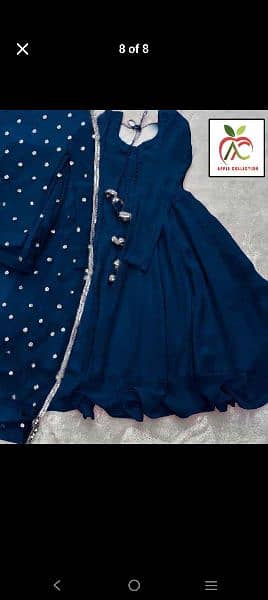 Elegant Dark Blue Maxi Dress 1