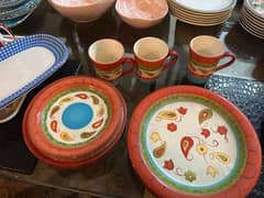 DURASTONE ASSORTED CROCKERY