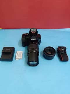 Canon EOS 550D With 2 Len's