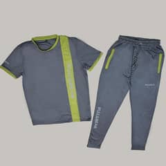 2 pcs men's Dri Fit Plaine Tracksuite