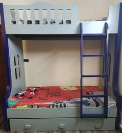 Bunk bed/Wodden bunker bed/Double bed/Bunk bed with slide 0