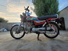 Honda cd 70 2021 model red color