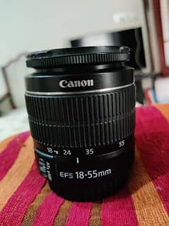 lens canon 50mm and 18-55mm for dslr camera/nikon/sony/cctv/mobile