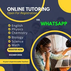 Tutor for 9 to F. A classes | 10 years experiencable Teacher's