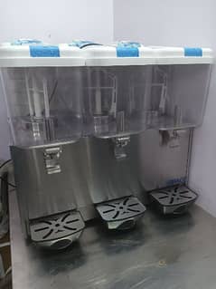 juice Dispenser 18Lx3 Tank 4 month used imported