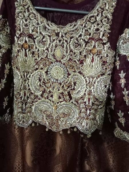 bridal beautiful lehnga/ wedding dress/ bridal outfit/ barat dress 1