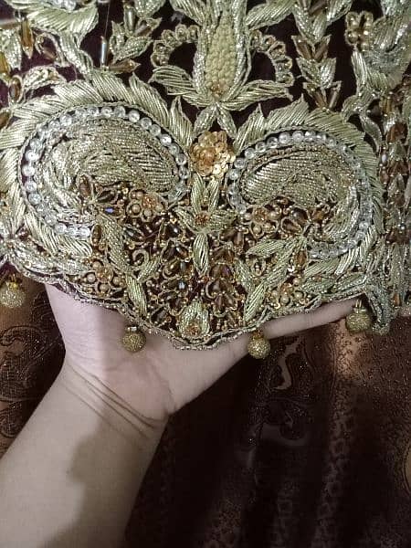 bridal beautiful lehnga/ wedding dress/ bridal outfit/ barat dress 3